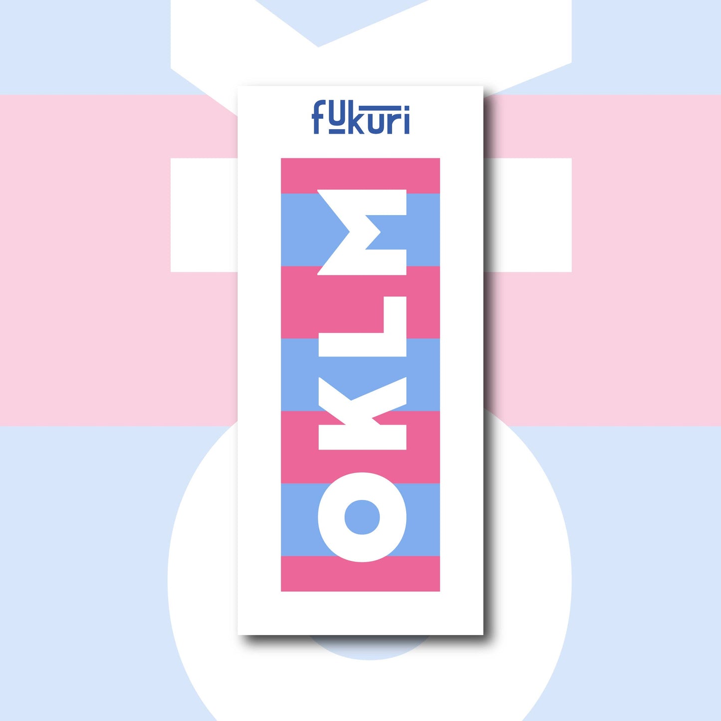 Kit Canevas - DIY - marque-page OKLM