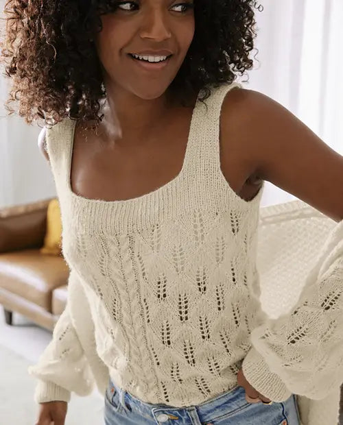 Modèle débardeur femme Isabeau FICHE PDF