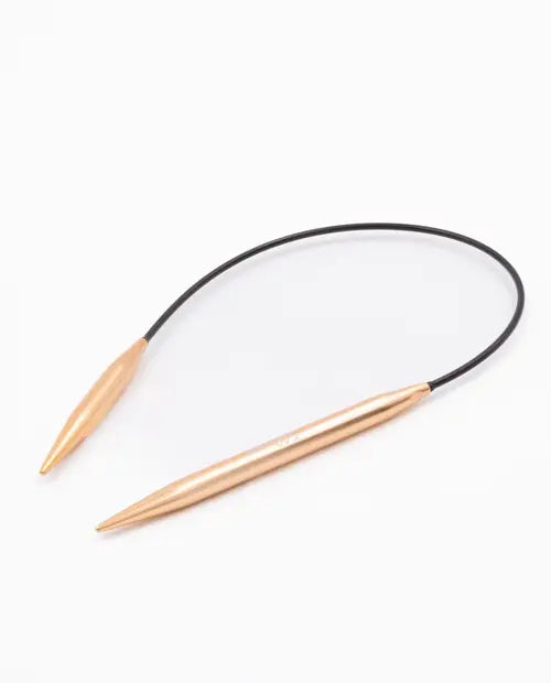 Mini aiguilles circulaires Rose gold Taille 2 à 6 mm