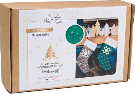 Kit Com'1 Idée chaussette de Noël Christmas gift