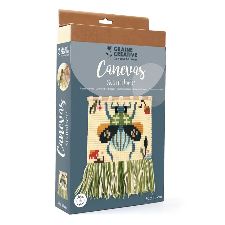 Kit canevas scarabée