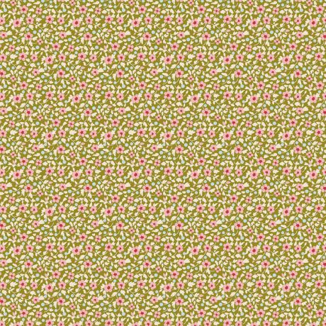 Tissu Tilda Creating Memories Spring brie green