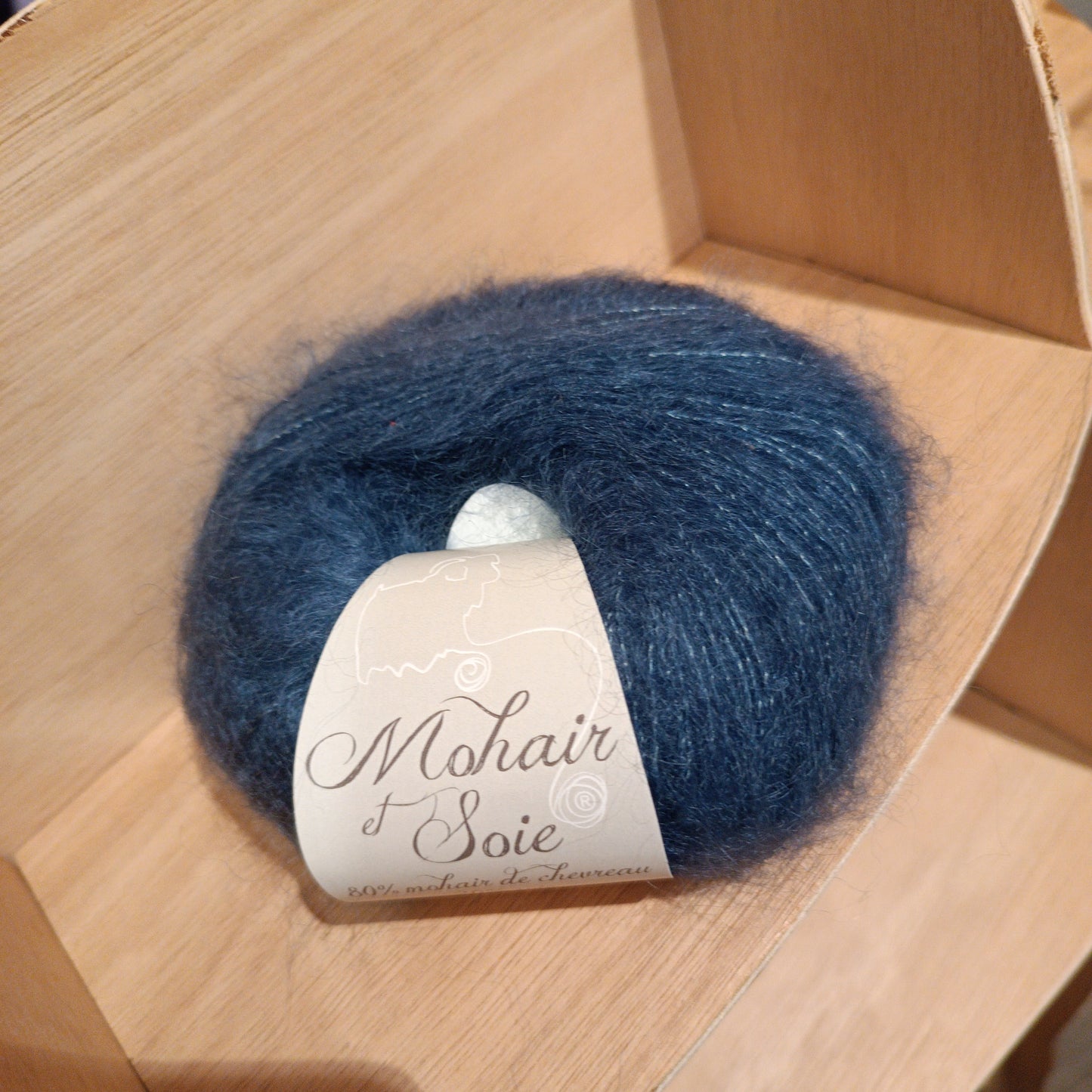 71187 Mohair et soie Arctique