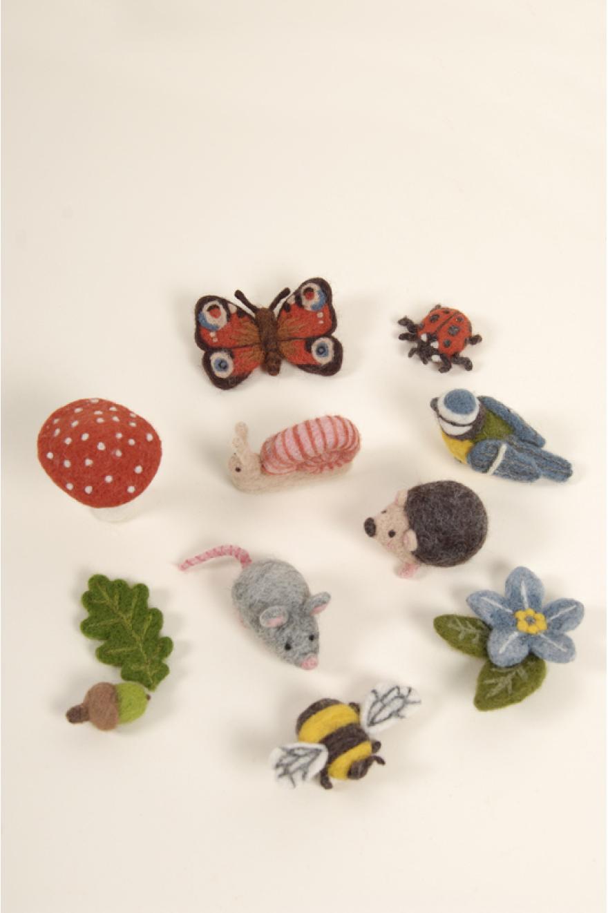 Book feutrage bois enchanté