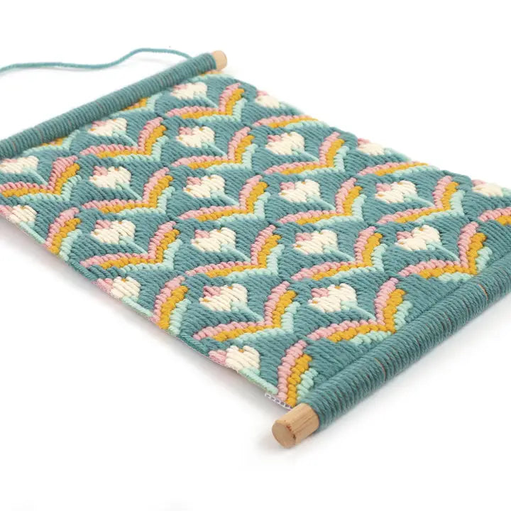 Kit canevas fleurs tropicales