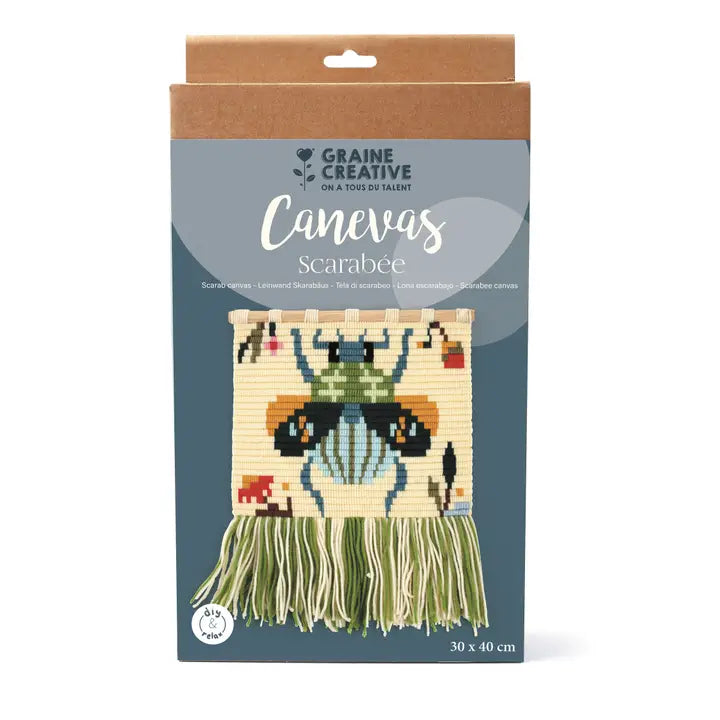 Kit canevas scarabée