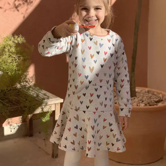 Patron de couture : Pull et Robe enfant Joyce