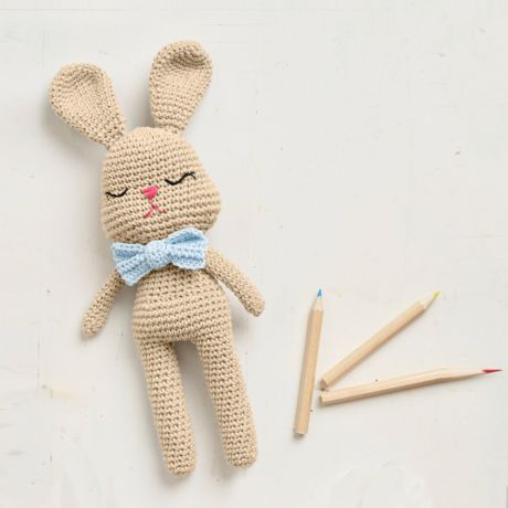 Kit crochet ANCHOR my first layette - BUNNY