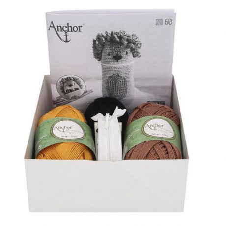 Kit crochet Anchor® trousse crayons lion