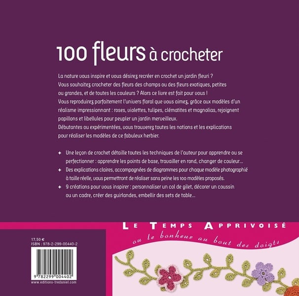 100 fleurs à crocheter