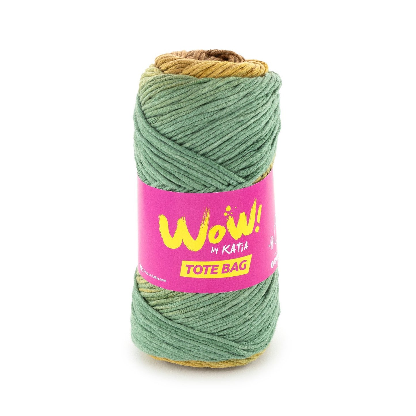 WOW-Tote Bag Fil en coton multicolore