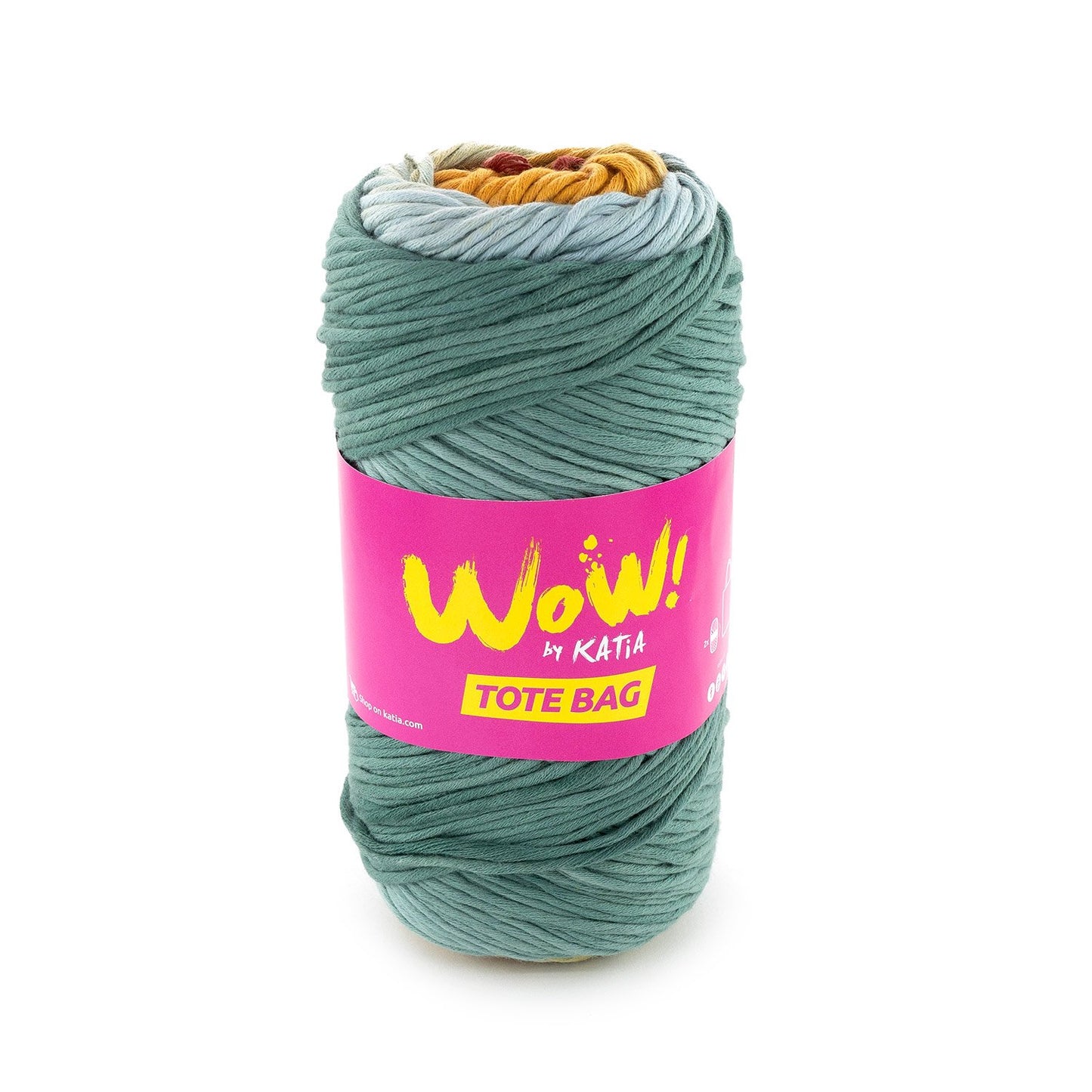 WOW-Tote Bag Fil en coton multicolore