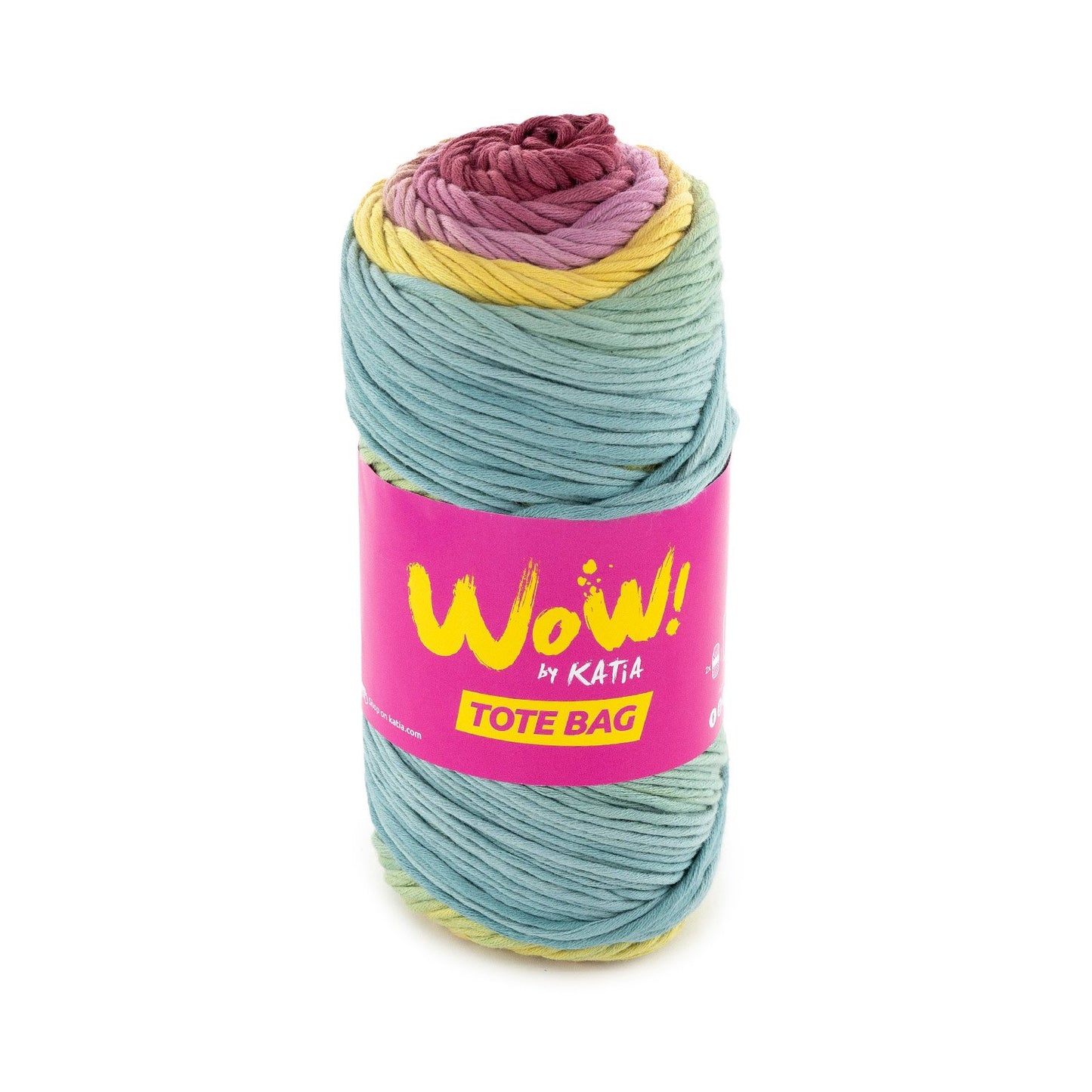 WOW-Tote Bag Fil en coton multicolore