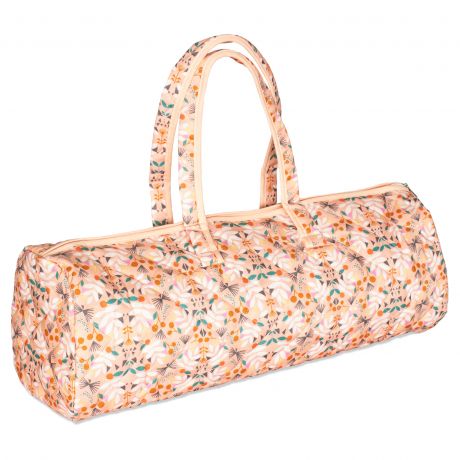 Sac à ouvrage 50 x 18 x 18 cm tissu PLANET