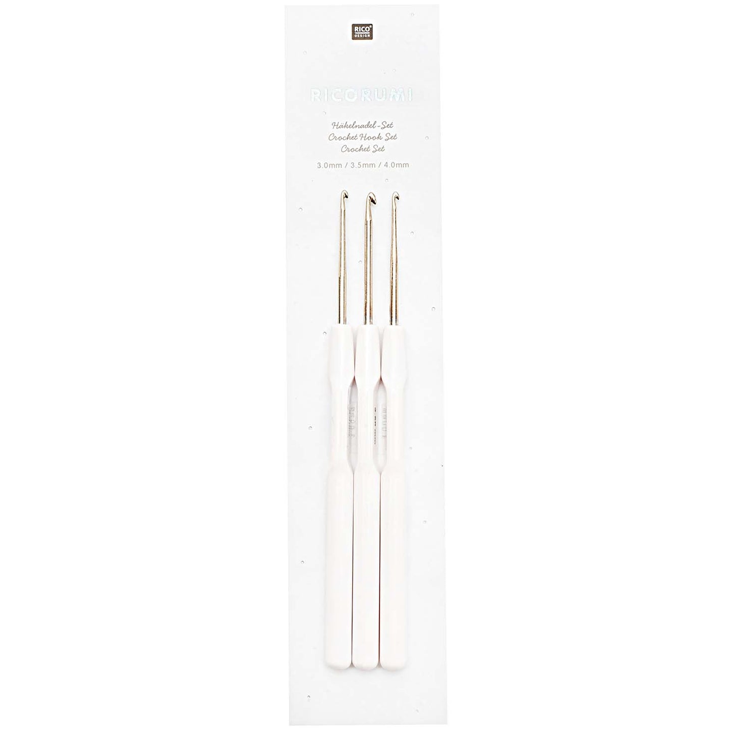 Set crochets Ricorumi, 3 pièces