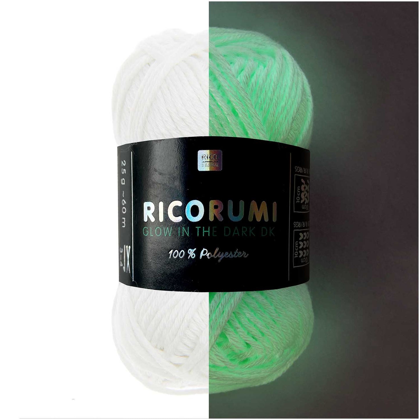 Ricorumi Glow In The Dark blanc