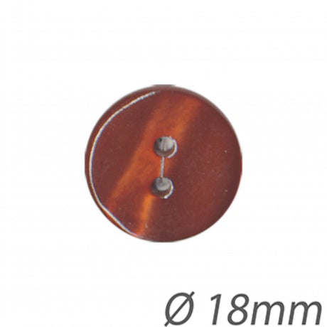 Boutons polyester 15 mm, 18 mm, 22 mm