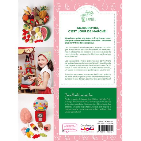 Le panier de la marchande au crochet Créapassions