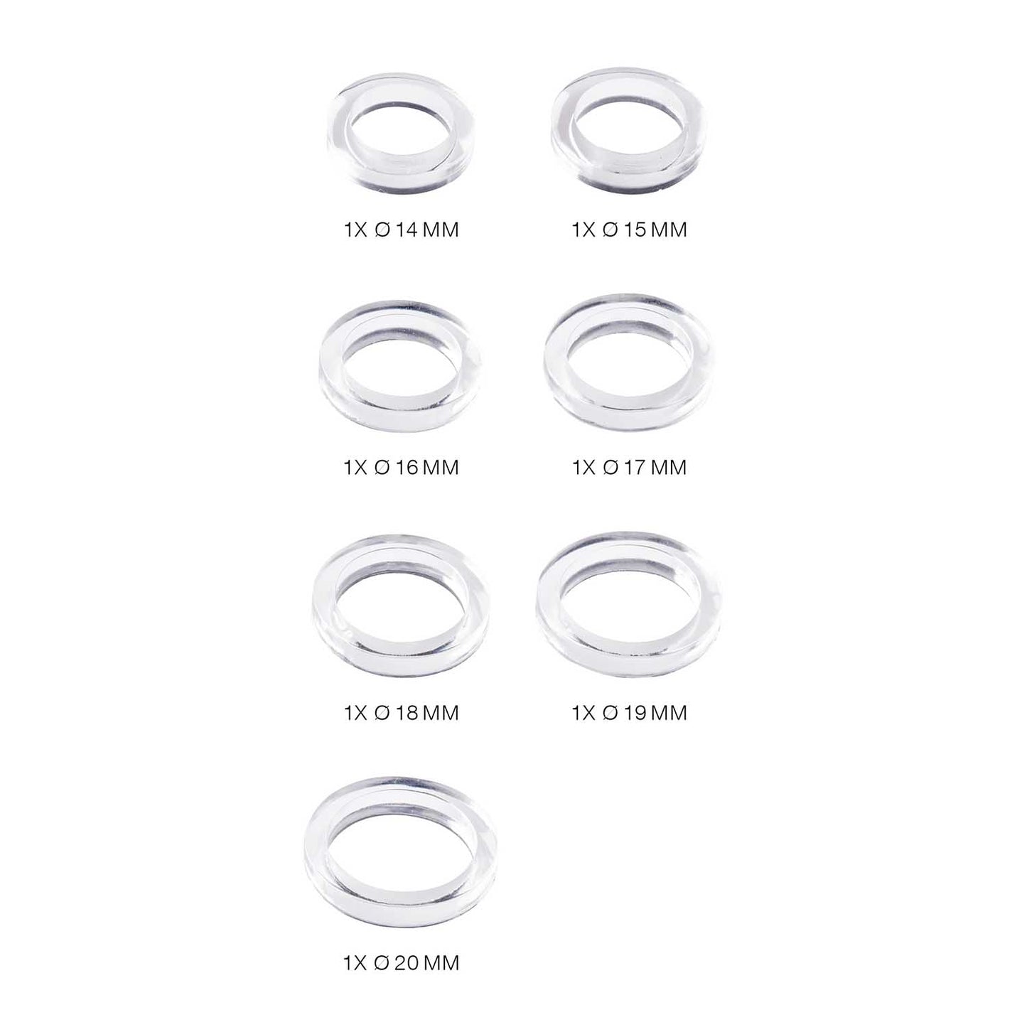 Moule en Silicone, Anneaux Étroits