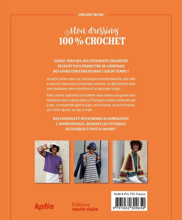 Mon dressing 100% crochet & granny square