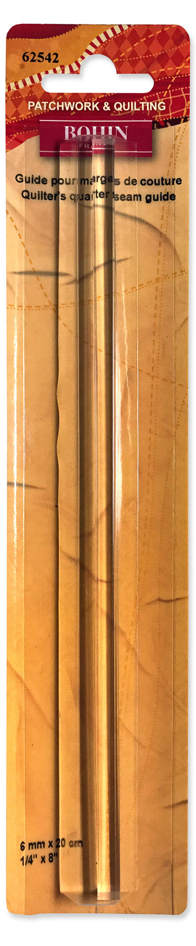 Règle mesure ourlet "patchwork" 6 mm