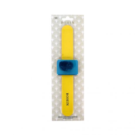 Bracelet porte épingles magnétique JAUNE