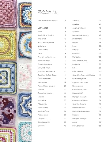 Le grand livre des granny squares. 100 modèles originaux à crocheter: 100 modèles originaux à crocheter