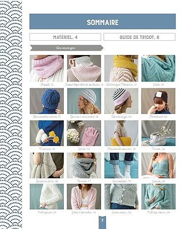 Tricot circulaire: Toute la technique expliquée et 20 modèles à tricoter