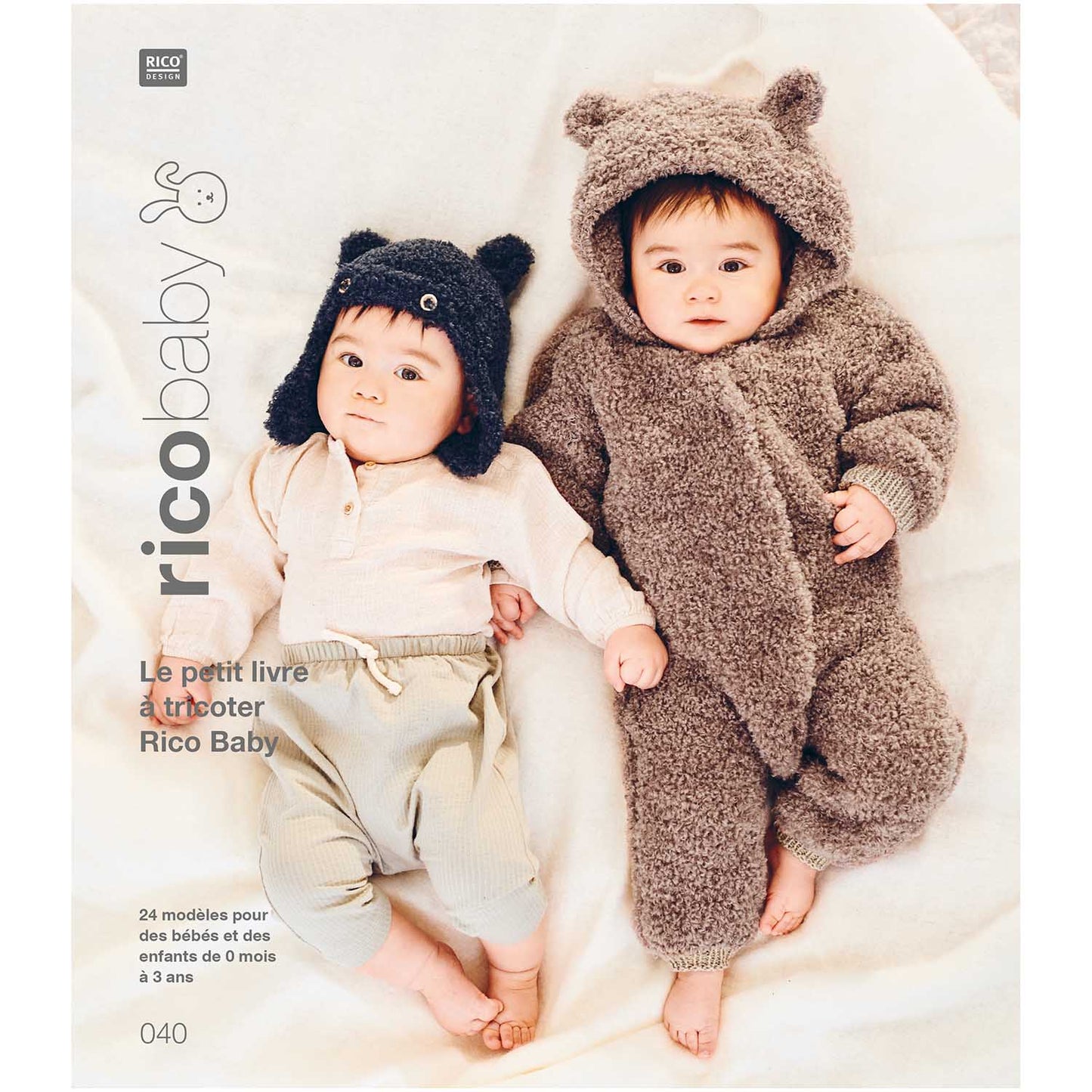Livre tricot bébé n°40 - Rico Design