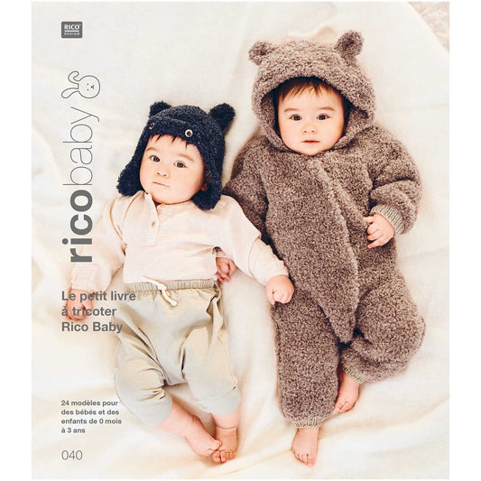 Livre tricot bébé n°40 - Rico Design