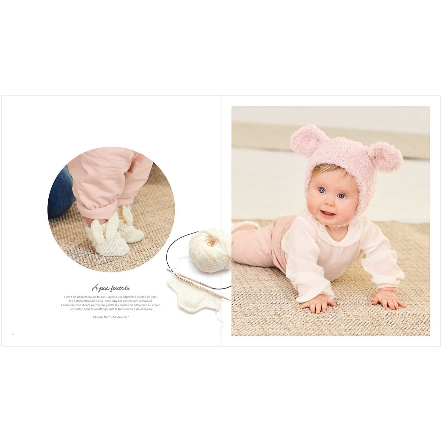 Livre tricot bébé n°40 - Rico Design