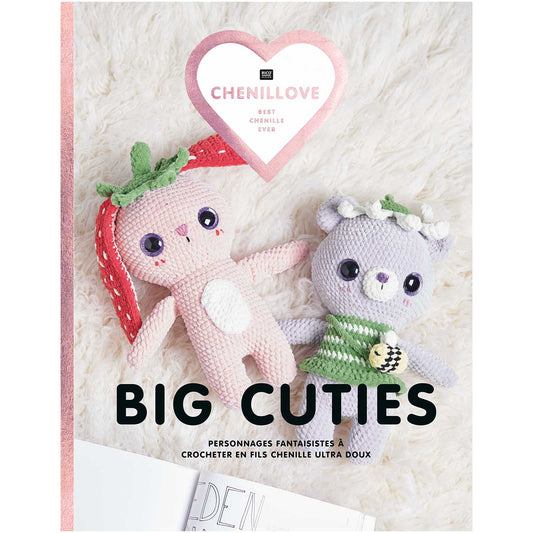 LIVRE BIG CUTIES - peluches Chenille