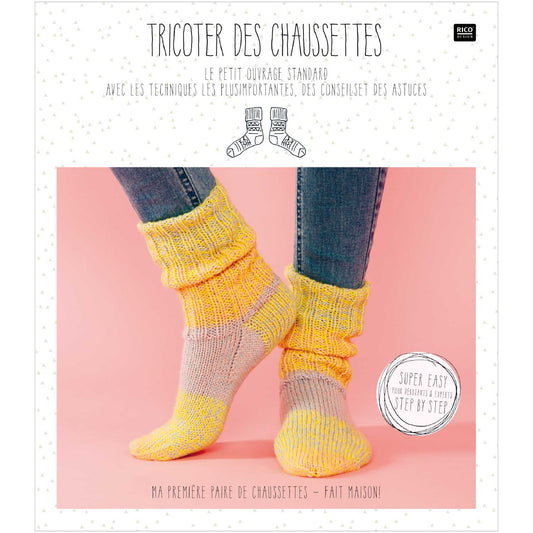 Livre Tricoter ses chaussettes - Rico design