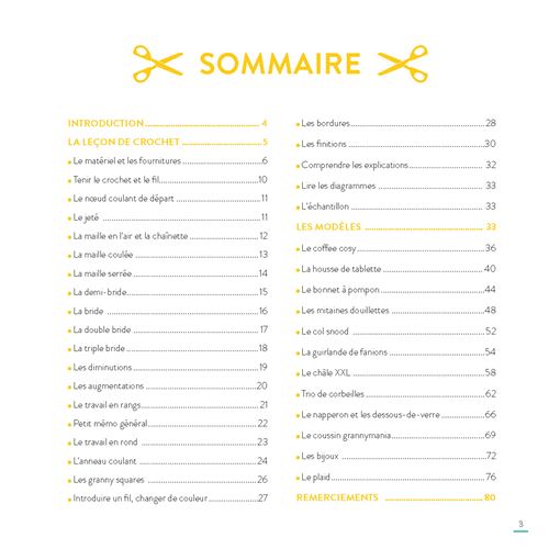 Apprendre le crochet : 22 leçons et 19 créations expliquées en pas à pas