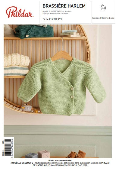 Modèle Brassière Bébé Harlem Fiche Pdf