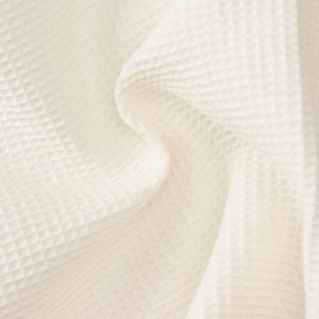 Tissu mini nid d'abeille ECRU