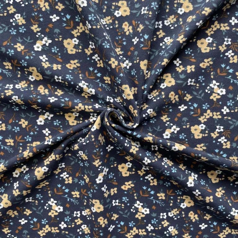 JERSEY ELONA NAVY / CARAMEL 10 CM