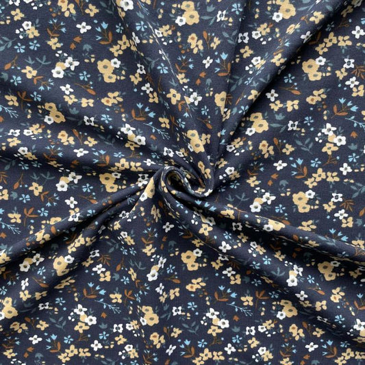 JERSEY ELONA NAVY / CARAMEL 10 CM