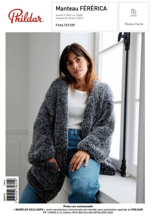 Fiche pdf manteau femme Fédérica