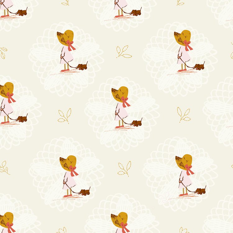 COUPON Tissu Dashwood coton Collection nostalgia