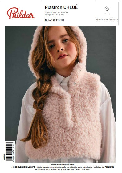 Fiche pdf Modèle Plastron Enfant Chloé