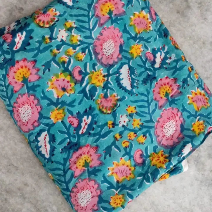 Tissu Coton Indien - Rosiane