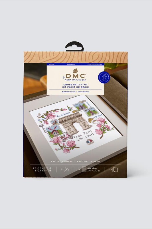 KIT POINT DE CROIX ANNA M. ARC DE TRIOMPHE