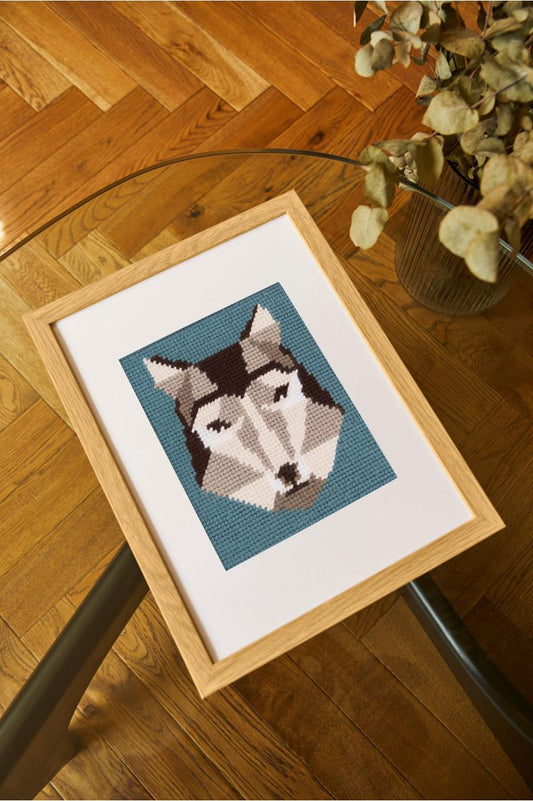 Kit canevas Motif LOUP