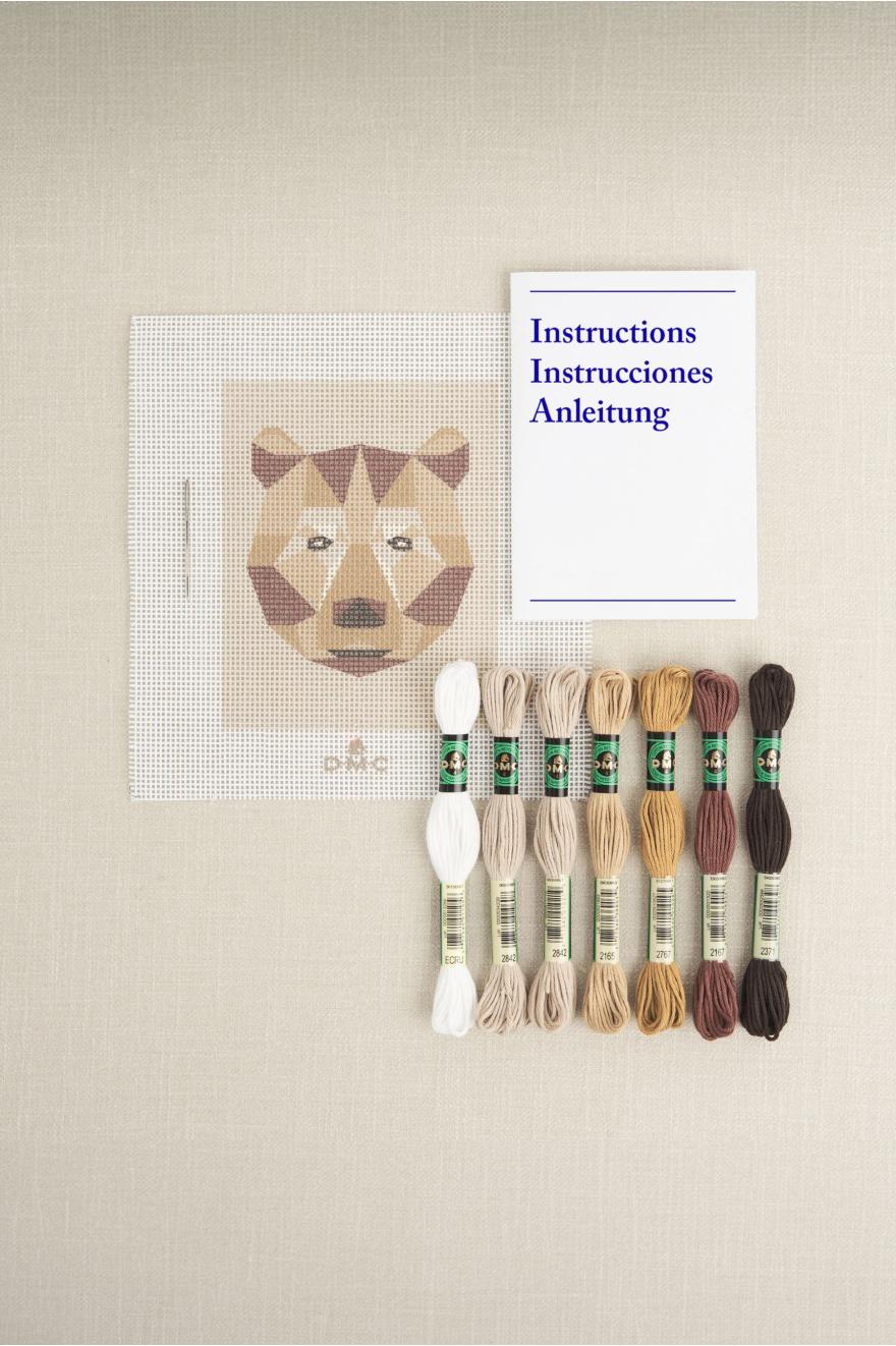 Kit canevas Motif OURS