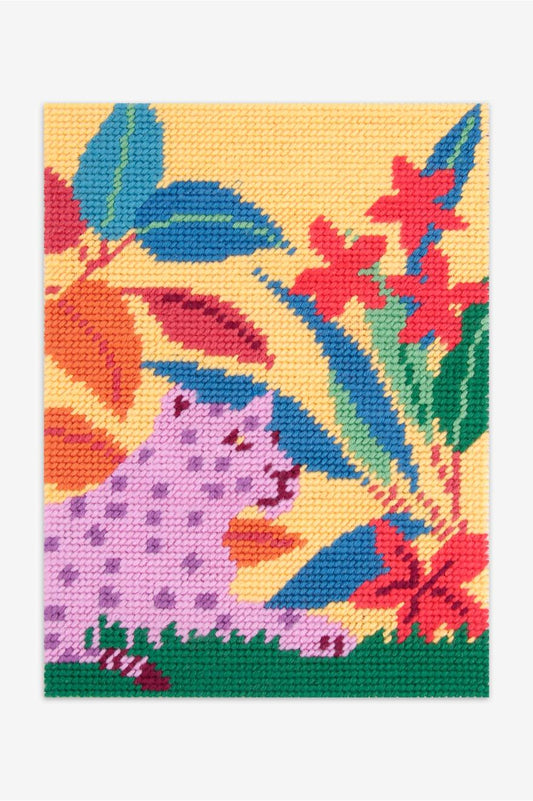 Canevas motif Léopard