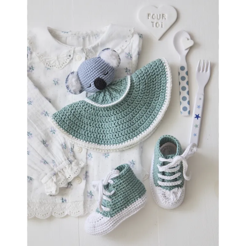 Chaussons & doudous au crochet