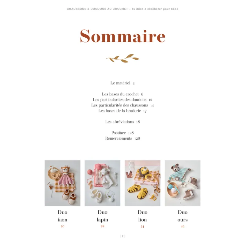 Chaussons & doudous au crochet