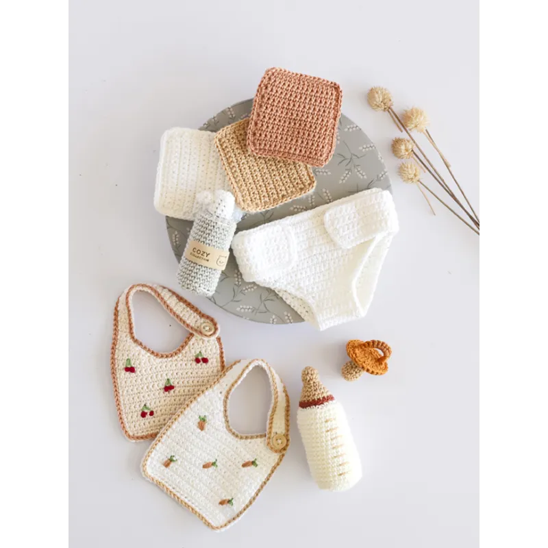 DRESSING POUR POUPON AU CROCHET - 20 VETEMENTS & ACCESSOIRES