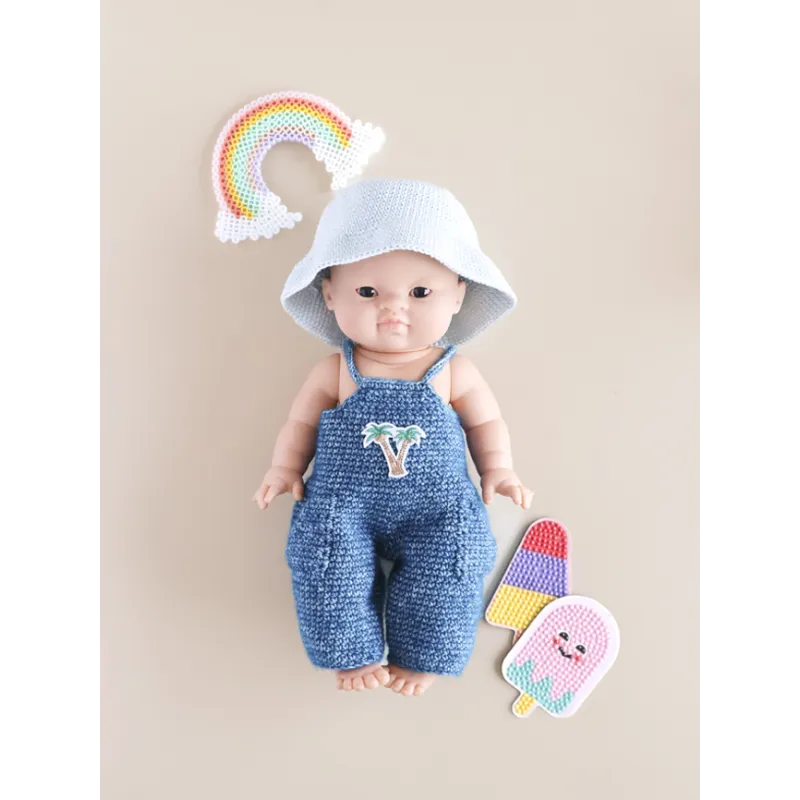 DRESSING POUR POUPON AU CROCHET - 20 VETEMENTS & ACCESSOIRES
